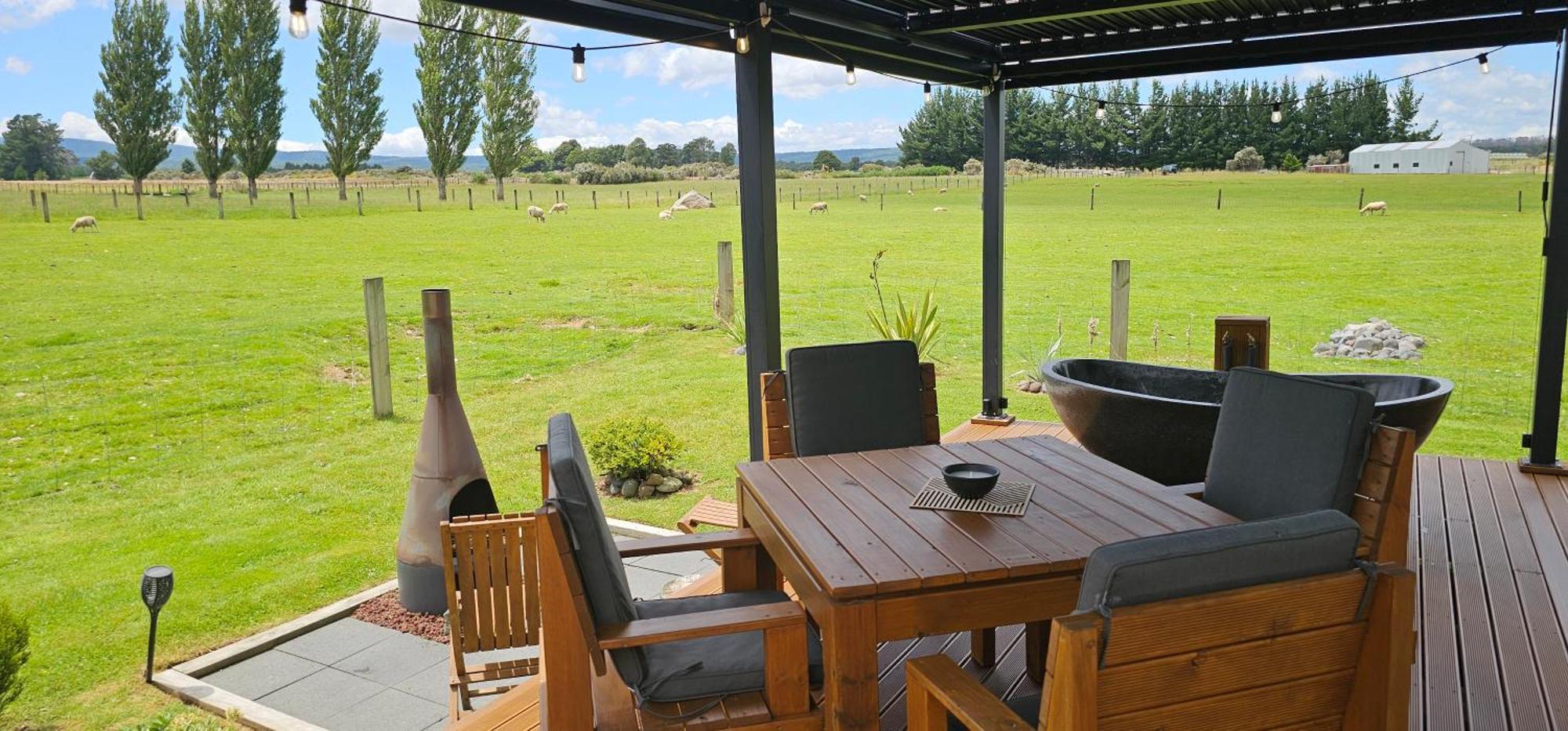Mangateitei Views - Rangataua Tiny Home Ohakune Exterior foto