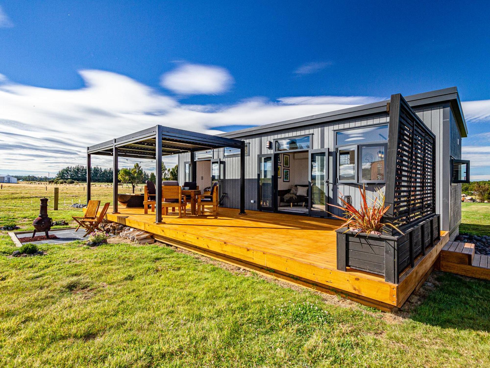 Mangateitei Views - Rangataua Tiny Home Ohakune Exterior foto